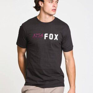 Fox Racing Men's Size Large Getaway Short Sleeve Premium Tee Shirt Grey Logo Y2K